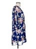 Lulus 100% Polyester Floral Blue Casual Dress Size XS - photo 4