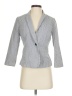 British Khaki 100% Cotton Chevron-herringbone Gray Blazer Size S - photo 1
