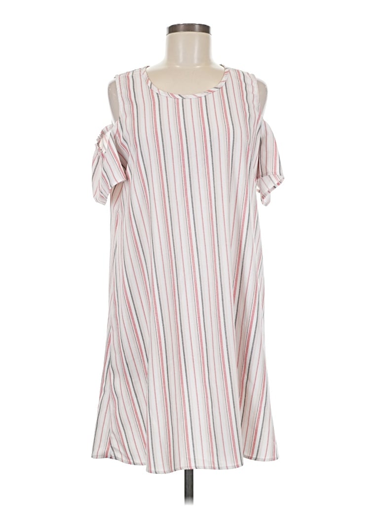 Pre-owned Espresso Casual Dress In White