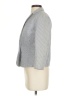 British Khaki 100% Cotton Chevron-herringbone Gray Blazer Size S - photo 5
