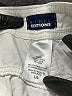 Basic Editions Solid Ivory White Khaki Shorts Size L - photo 3