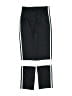 Adidas 100% Polyester Black Track Pants Size 10 - 12 - photo 2