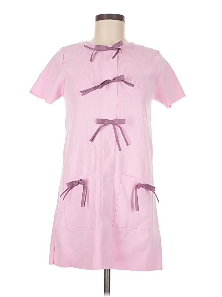 Zara Casual Dress In Pink