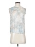 Silence and Noise Blue Sleeveless Blouse Size XS - photo 1