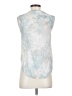Silence and Noise Blue Sleeveless Blouse Size XS - photo 2