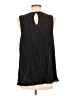 A New Day 100% Polyester Black Sleeveless Blouse Size M - photo 2