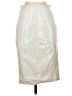 H&M Metallic Silver Formal Skirt Size 4 - photo 1