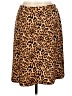 Harve Benard Animal Print Brown Casual Skirt Size L - photo 2