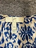 Joie 100% Silk Blue Long Sleeve Silk Top Size XS - photo 7