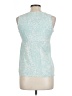 Merona Teal Sleeveless Blouse Size L - photo 2