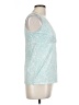 Merona Teal Sleeveless Blouse Size L - photo 4