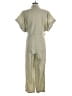 Unsubscribed 100% Cotton Solid Green Jumpsuit Size 6 - photo 2
