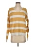 Adora Stripes Yellow Pullover Sweater Size S - photo 1