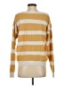 Adora Stripes Yellow Pullover Sweater Size S - photo 2