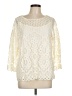 Rafaella Ivory 3/4 Sleeve Blouse Size L - photo 1