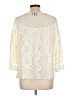 Rafaella Ivory 3/4 Sleeve Blouse Size L - photo 2