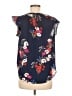 POPSUGAR 100% Polyester Blue Sleeveless Blouse Size M - photo 2