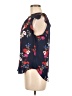 POPSUGAR 100% Polyester Blue Sleeveless Blouse Size M - photo 5