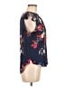 POPSUGAR 100% Polyester Blue Sleeveless Blouse Size M - photo 4