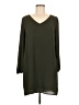 Charming Charlie 100% Polyester Solid Green Casual Dress Size M - photo 1