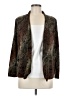 JM Collection Paisley Brown Cardigan Size M - photo 1