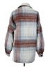 Forever 21 Plaid Gray Coat Size S - photo 2