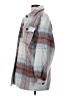 Forever 21 Plaid Gray Coat Size S - photo 5