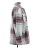 Forever 21 Plaid Gray Coat Size S - photo 4