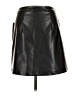 JustOne 100% Polyurethane Black Faux Leather Skirt Size M - photo 2