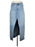 Sincerely Jules 100% Cotton Blue Denim Skirt Size 7 - photo 1