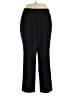 Roz & Ali Solid Black Dress Pants Size 18 - photo 1