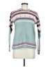 Tejido Color Block Teal Pullover Sweater Size M - photo 1