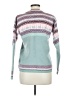 Tejido Color Block Teal Pullover Sweater Size M - photo 2