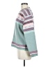 Tejido Color Block Teal Pullover Sweater Size M - photo 5
