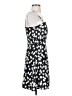 Unbranded 100% Polyester Floral Black Cocktail Dress Size M - photo 4