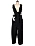 Club Monaco Solid Black Jumpsuit Size 0 - photo 2