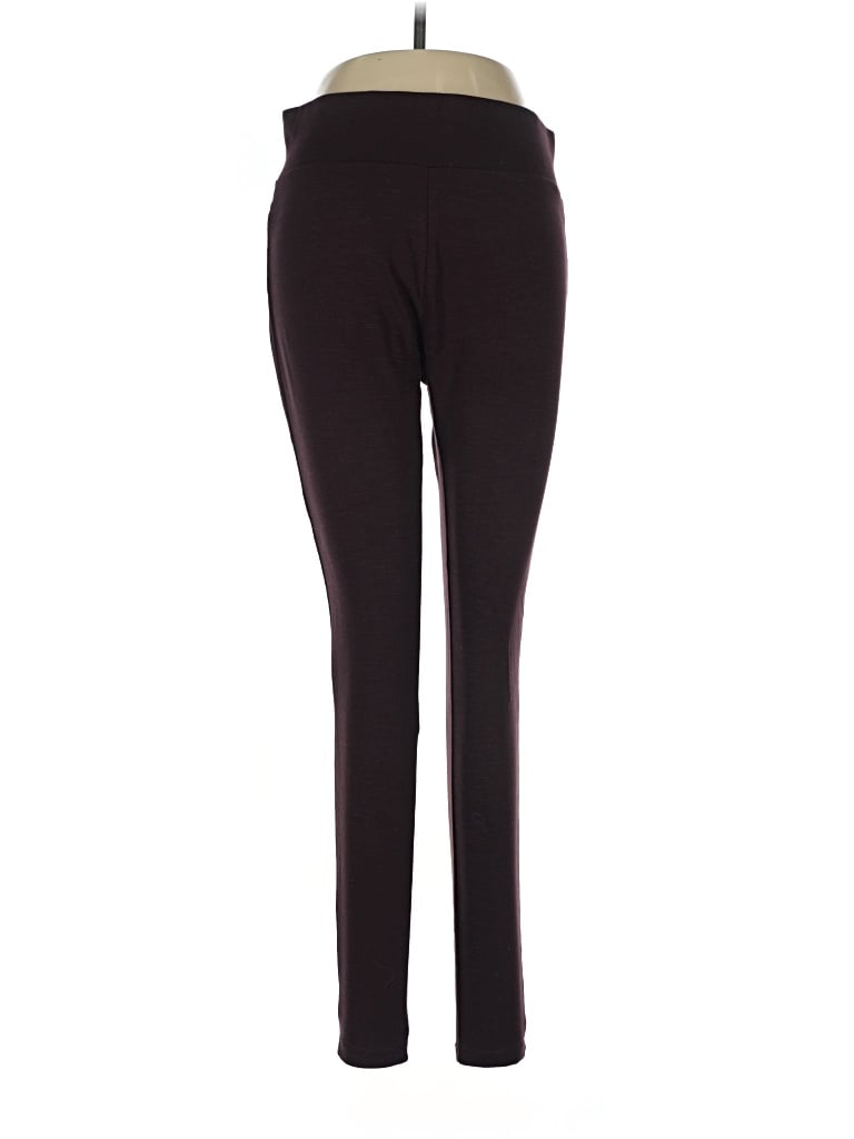 Pre-owned Matty M Active Pants In Burgundy