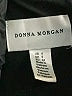 Donna Morgan Solid Black Cocktail Dress Size 4 - photo 7