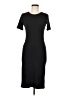 Yelete Solid Black Casual Dress Size M - photo 1