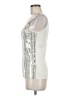 Ann Taylor LOFT Silver Sleeveless Top Size M - photo 5