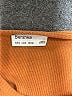 Bershka 100% Polyester Orange Short Sleeve Top Size S - photo 7