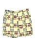 Berle 100% Cotton Plaid Yellow Shorts Size 36 - photo 1
