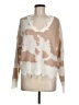 No Comment 100% Acrylic Camo Tan Pullover Sweater Size M - photo 1