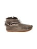 Minnetonka Gray Brown Ankle Boots Size 1 (youth) - photo 1