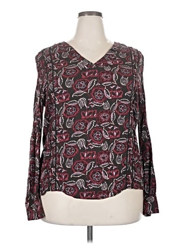 Hinge Long Sleeve Blouse (view 1)
