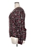 Hinge 100% Viscose Burgundy Long Sleeve Blouse Size XXL - photo 5