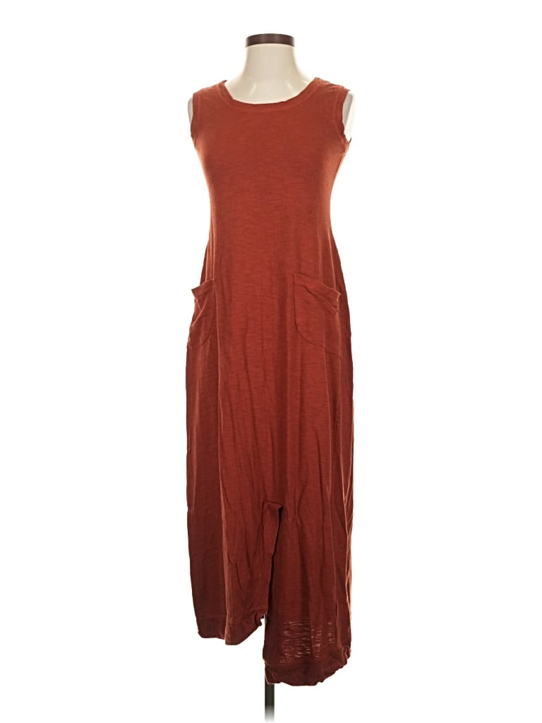 Pre-owned Logo Lounge Casual Dress In Brown