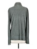 Shein Metallic Gray Long Sleeve Blouse Size 4 - photo 2