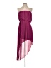 BCBGeneration 100% Polyester Burgundy Cocktail Dress Size XXS - photo 1