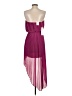 BCBGeneration 100% Polyester Burgundy Cocktail Dress Size XXS - photo 2